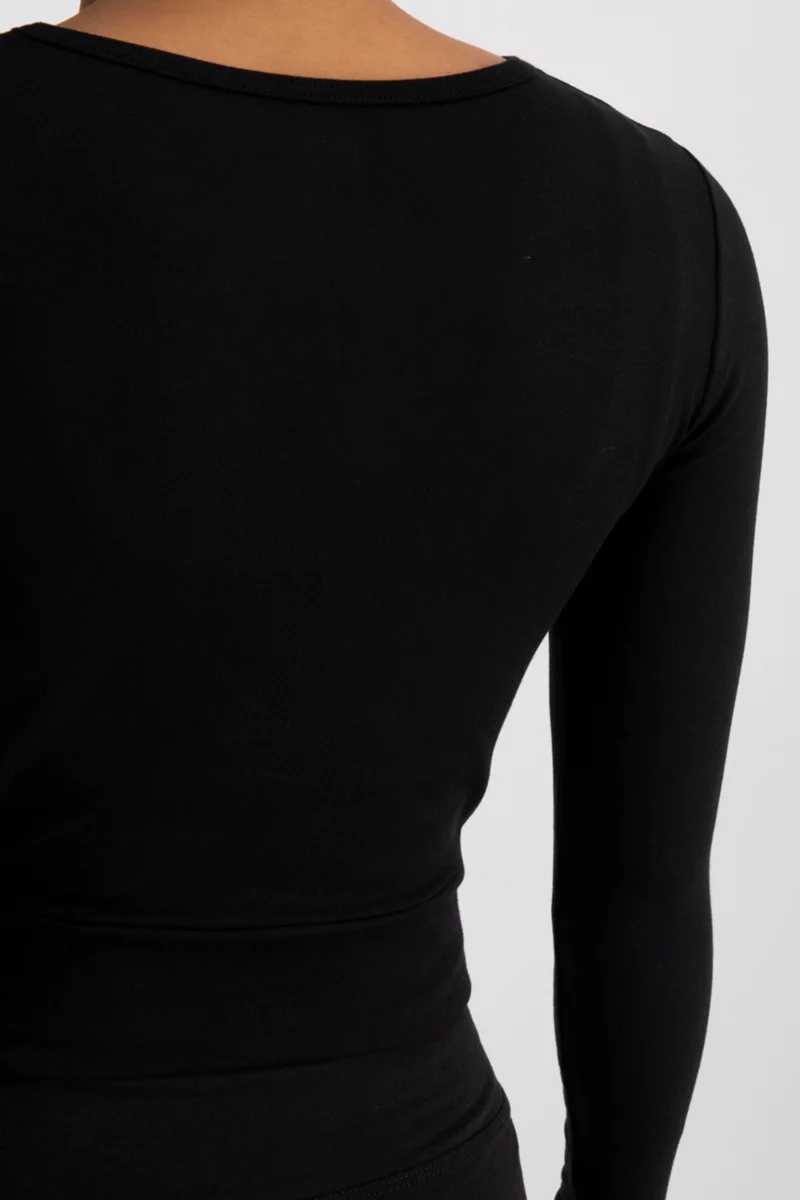 POWERZONE Yoga Crop Damen Longsleeve