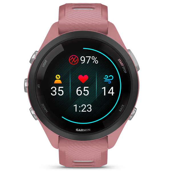Montre cardio GPS GARMIN FORERUNNER 265S PINK