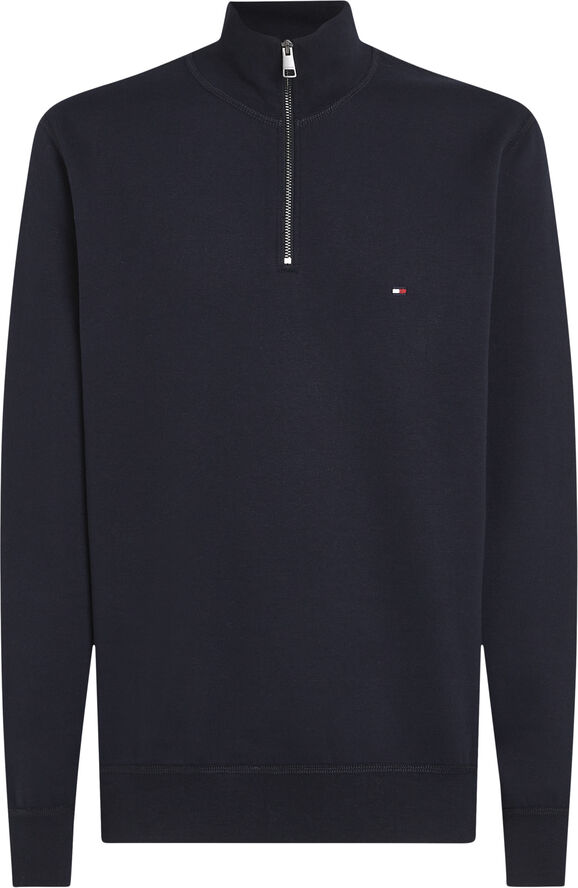 Tommy Hilfiger ESSENTIAL FLEECE 1/4 ZIP Desert sky