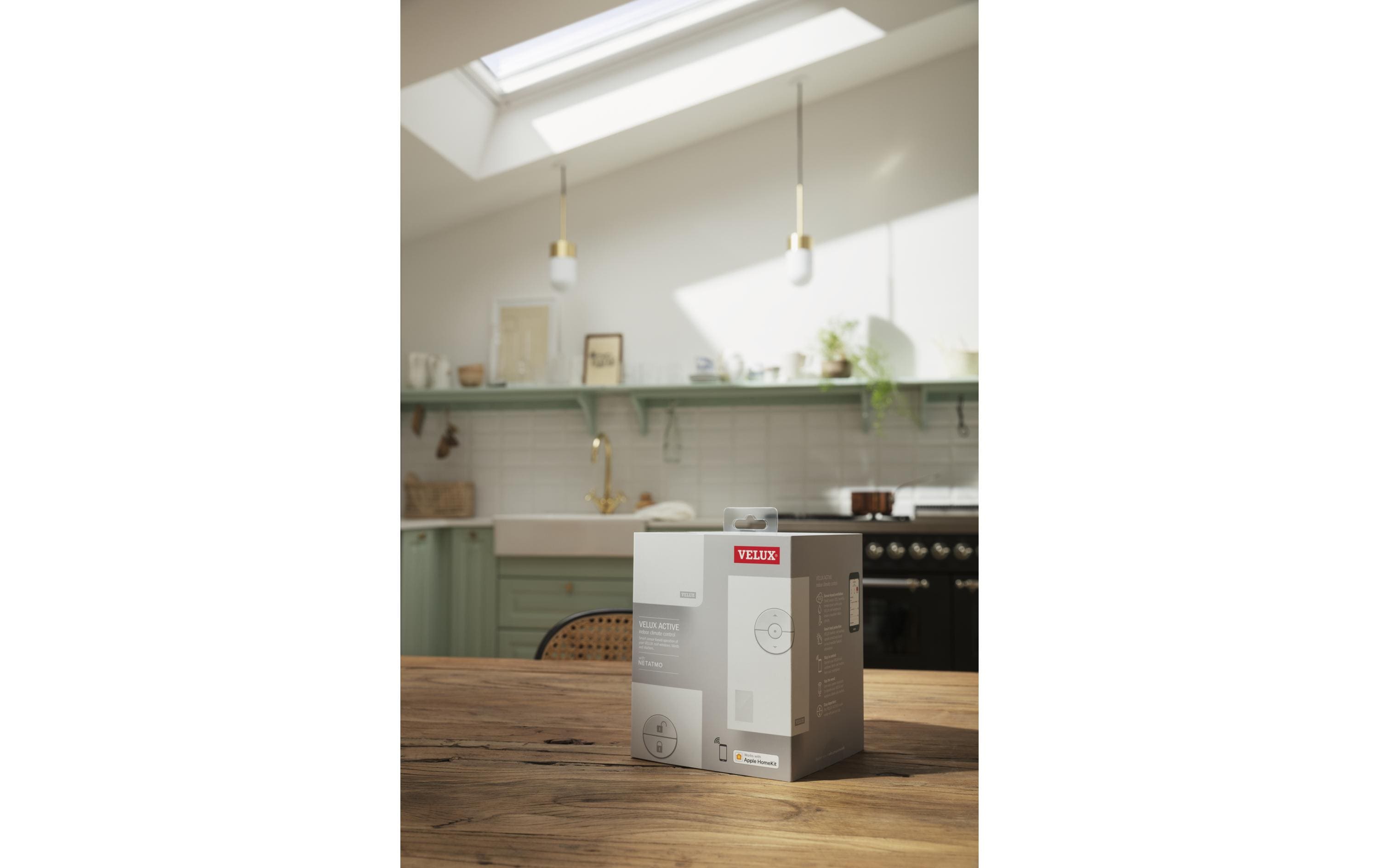 Active Smart Home System für Dachfenster<br>Intelligente Raumklimasteuerung