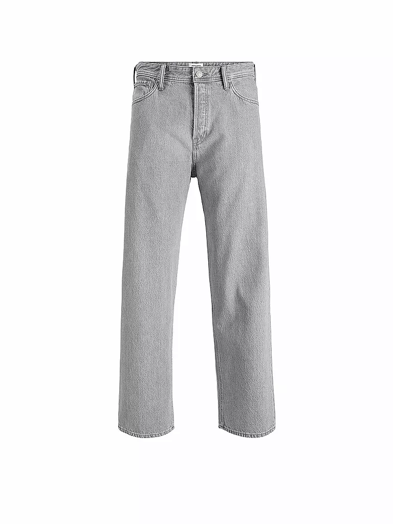 JACK & JONES Jeans Baggy Fit JJIALEX JJORIGINAL hellgrau