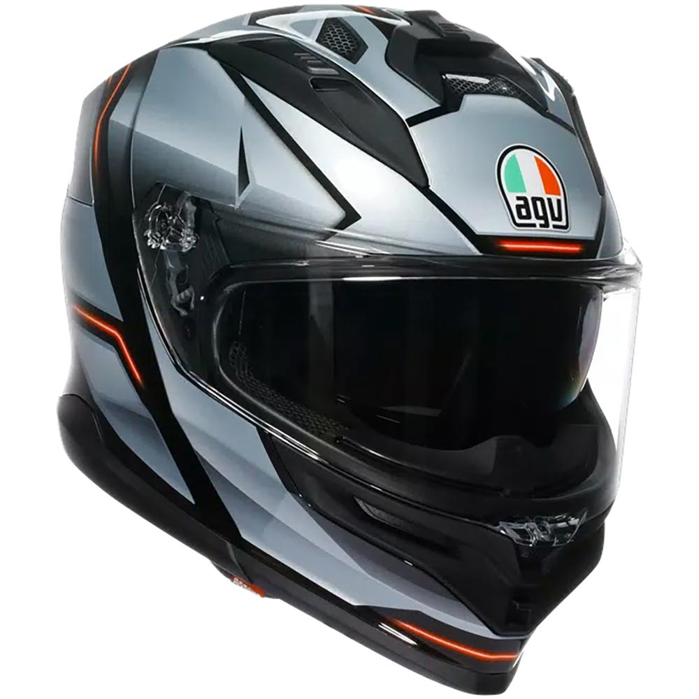 AGV - Casque K7 Jaeger Noir / Argent