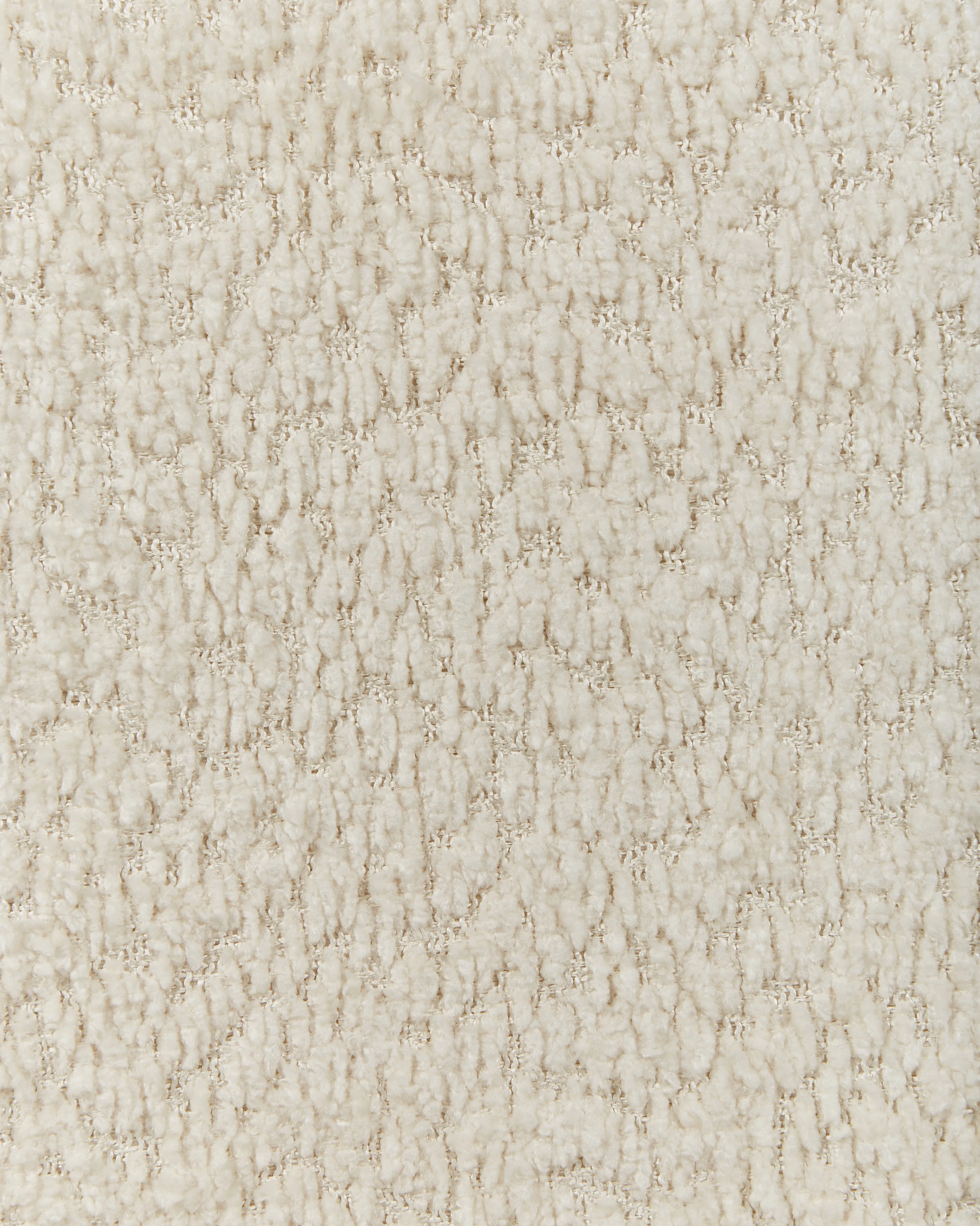 Set van 2 eetkamerstoelen BLANE Bouclé Lichtbruin/wit