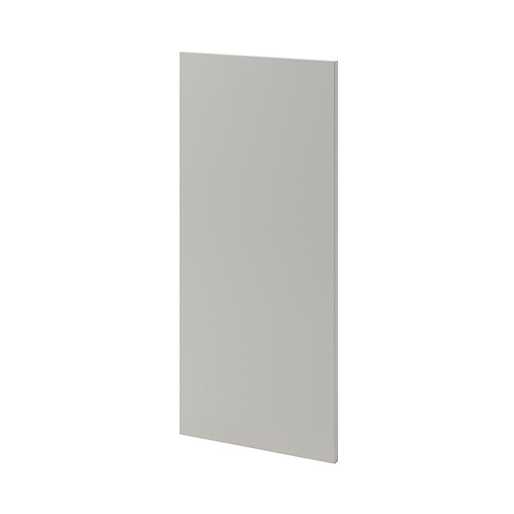 Porte de meuble de cuisine Stevia gris mat l. 40 cm x H. 90 cm GoodHome