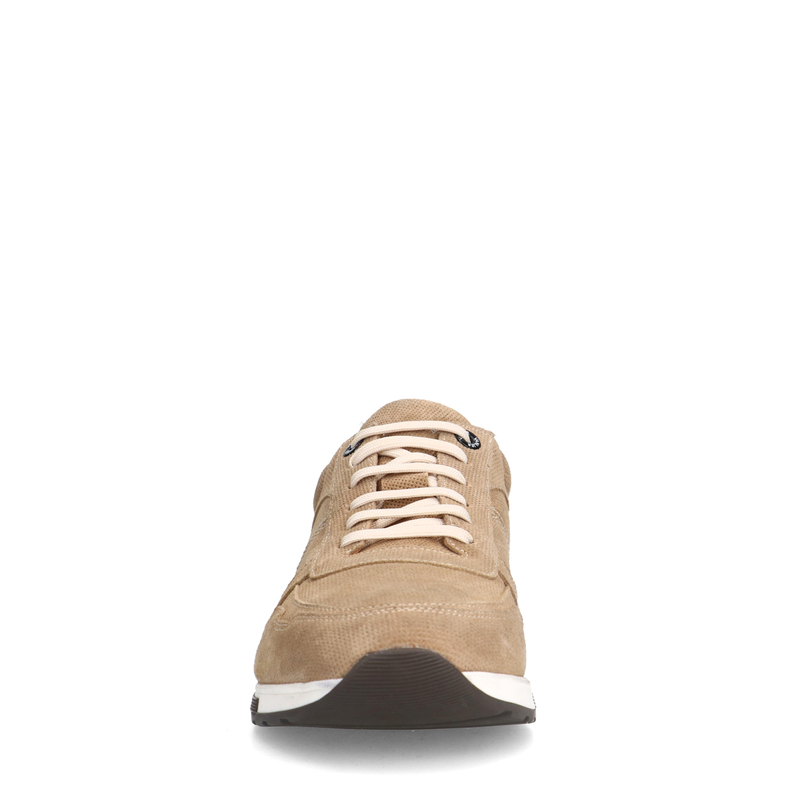 Beige suède sneakers