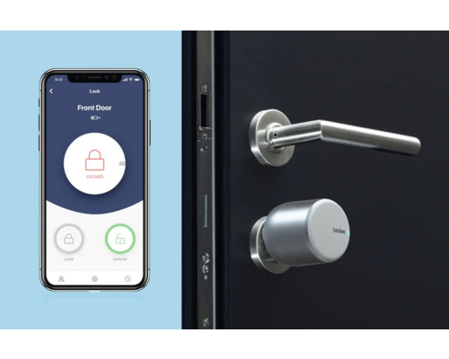 tedee Smart Lock GO elektronisch deurslot, zwart