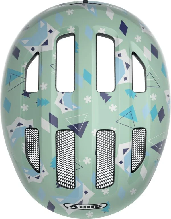 Abus Smiley 3.0 Cykelhjelm, Green Nordic Shiny