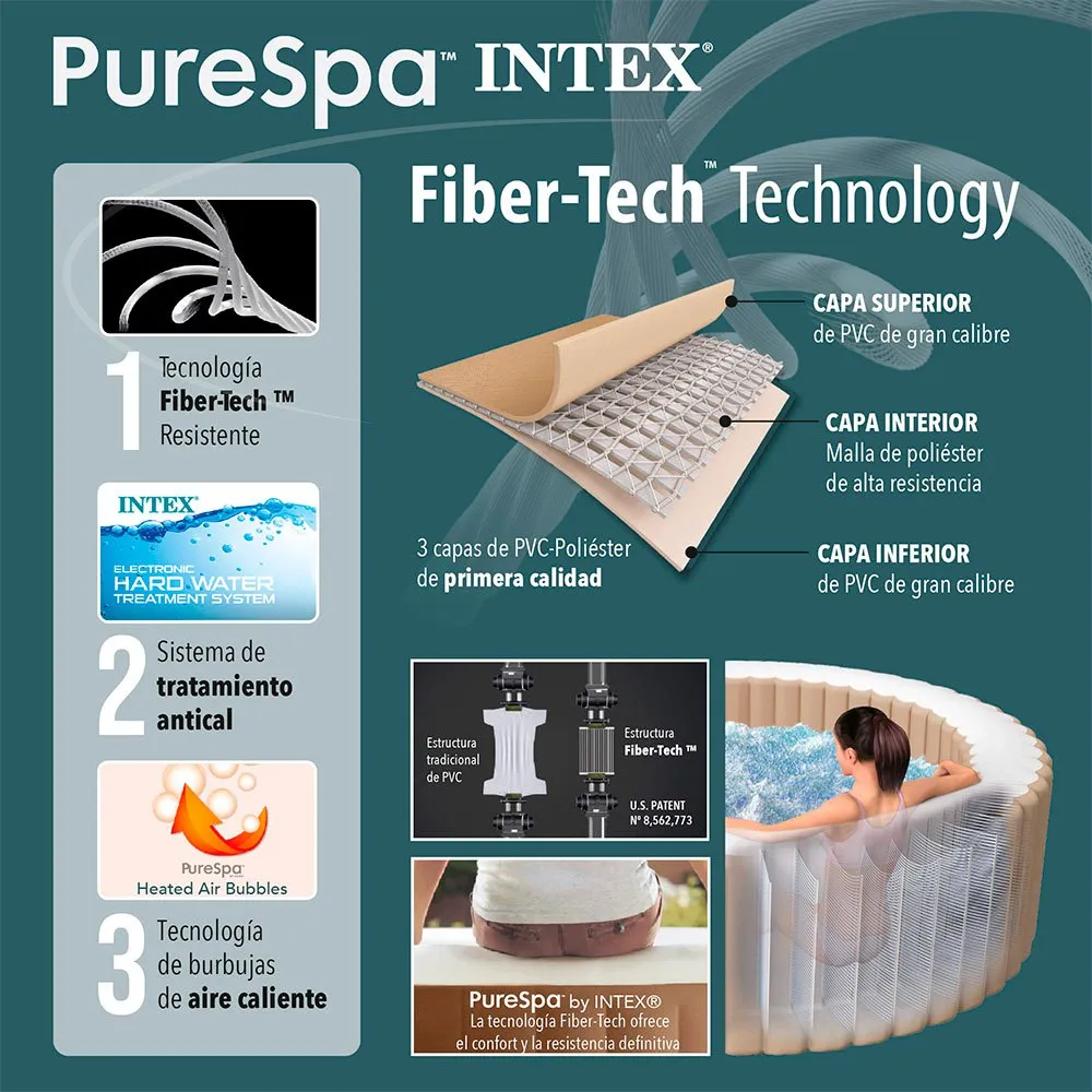 Intex Bubble Massage PureSpa Pool