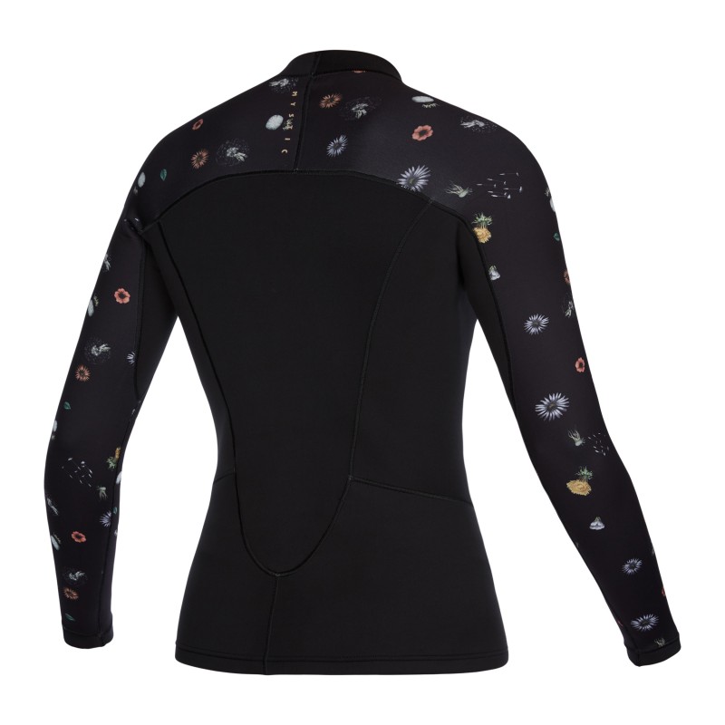 Mystic Diva L/S Vest Neoprene 2mm Women phantom grey