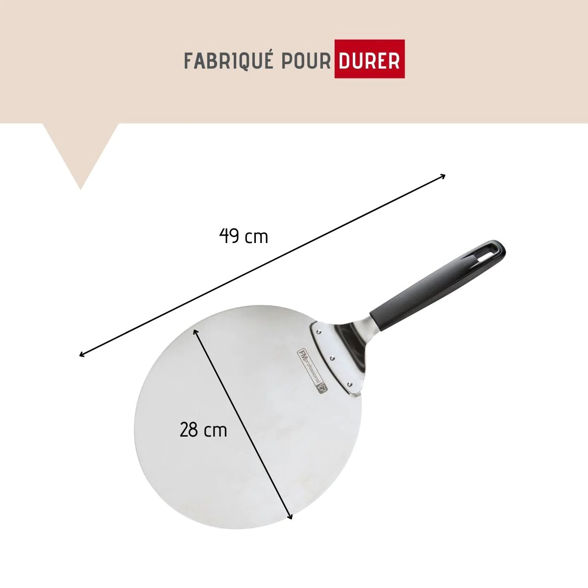 Pelle à pizza ou tarte flambée FM Professional Pizza FM Professional