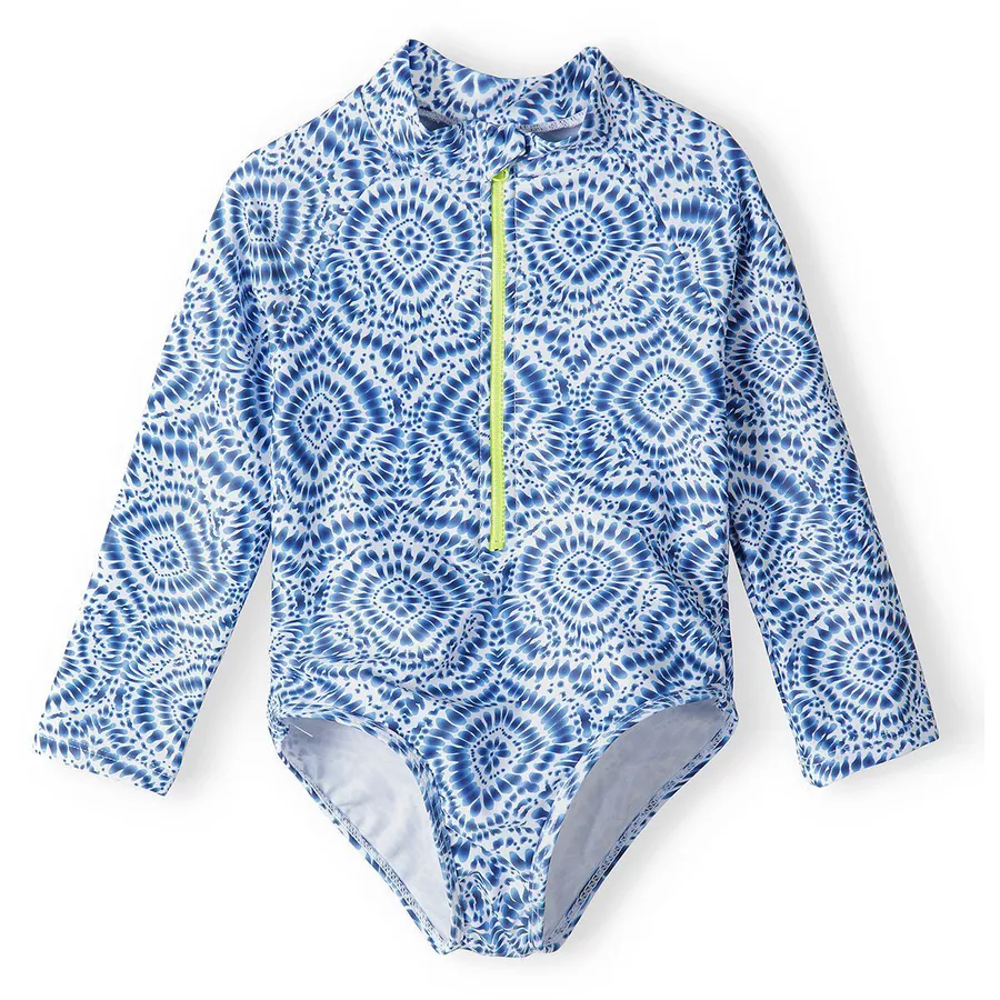 MINOTI Schwimmanzug mit UV-Schutz BlauWeiß