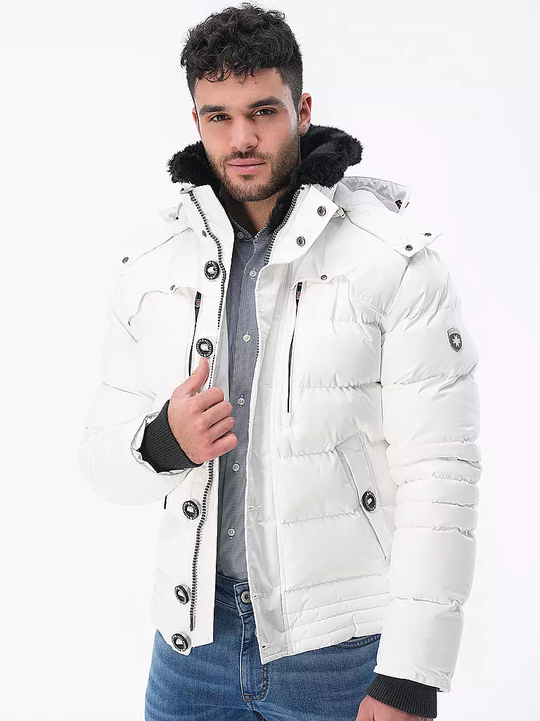WELLENSTEYN Steppjacke weiss