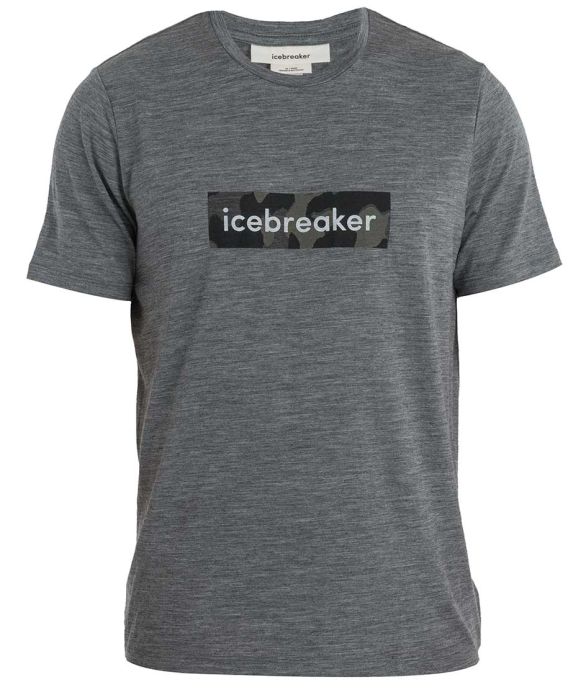 Tech Lite II SS Tee Natural Shades Logo herre-T-shirt