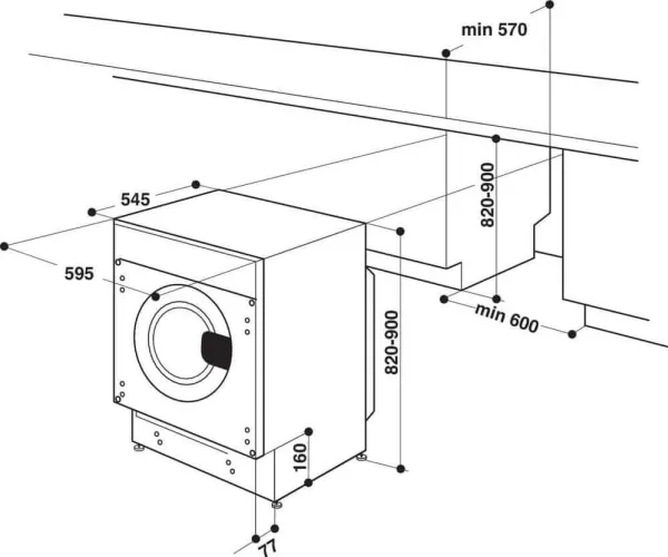 Vaskemaskine Whirlpool BI WMWG 71483E EU