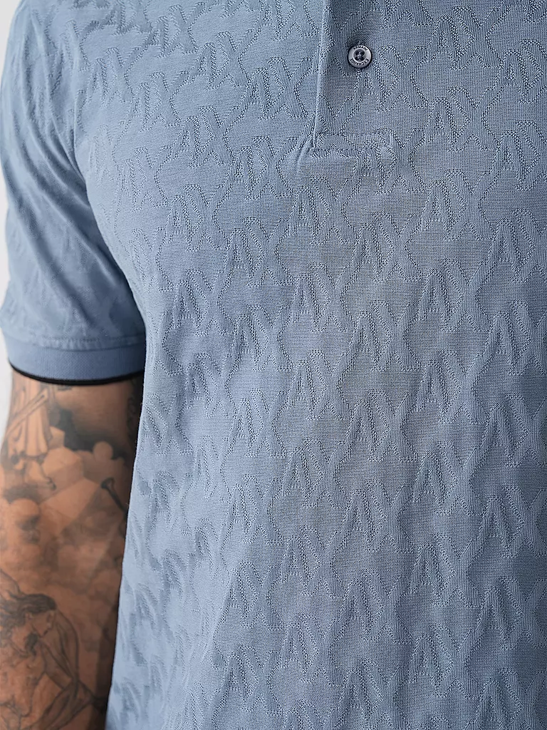 ARMANI EXCHANGE Poloshirt hellblau