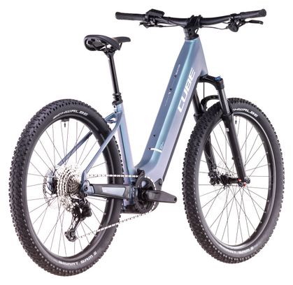 VTT Électrique Semi-Rigide Cube Reaction Hybrid Pro 800 Easy Entry Shimano Deore/Deore XT 12V 800 Wh 27.5'' Bleu Vert Smaragd 2025