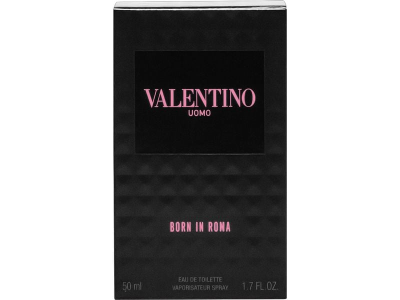 Valentino Eau de Toilette Uomo Born in Roma 50 ml Herrenduft mit verführerischer Raffinesse und holzig-frischer Männlichkeit