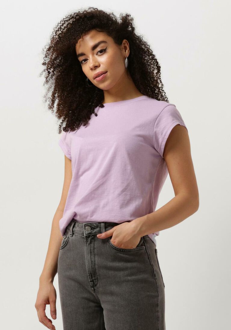 CC HEART lila cc heart t-shirt cc heart basic t-shirt