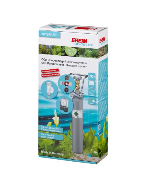 Eheim Co2 Set 400 Hervulbare Co2-Fles - Bemesting - 500 g