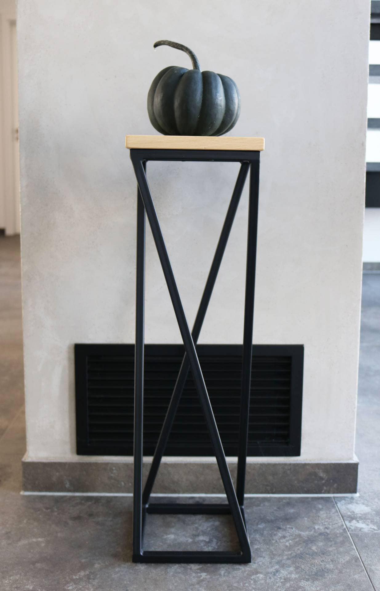 holz4home Blumenständer 21 x 70 cm Eiche geölt