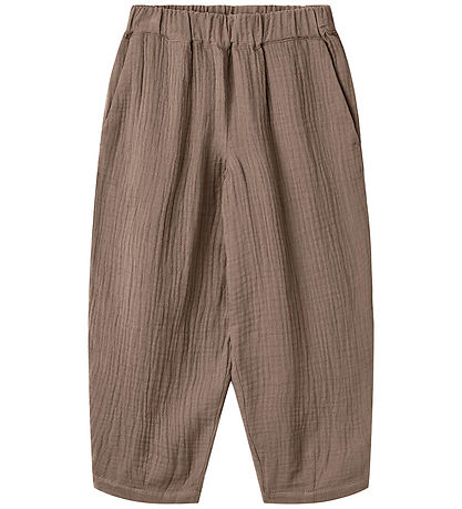 Fliink Hosen - Musselin - Elmo - Kiefer Bark