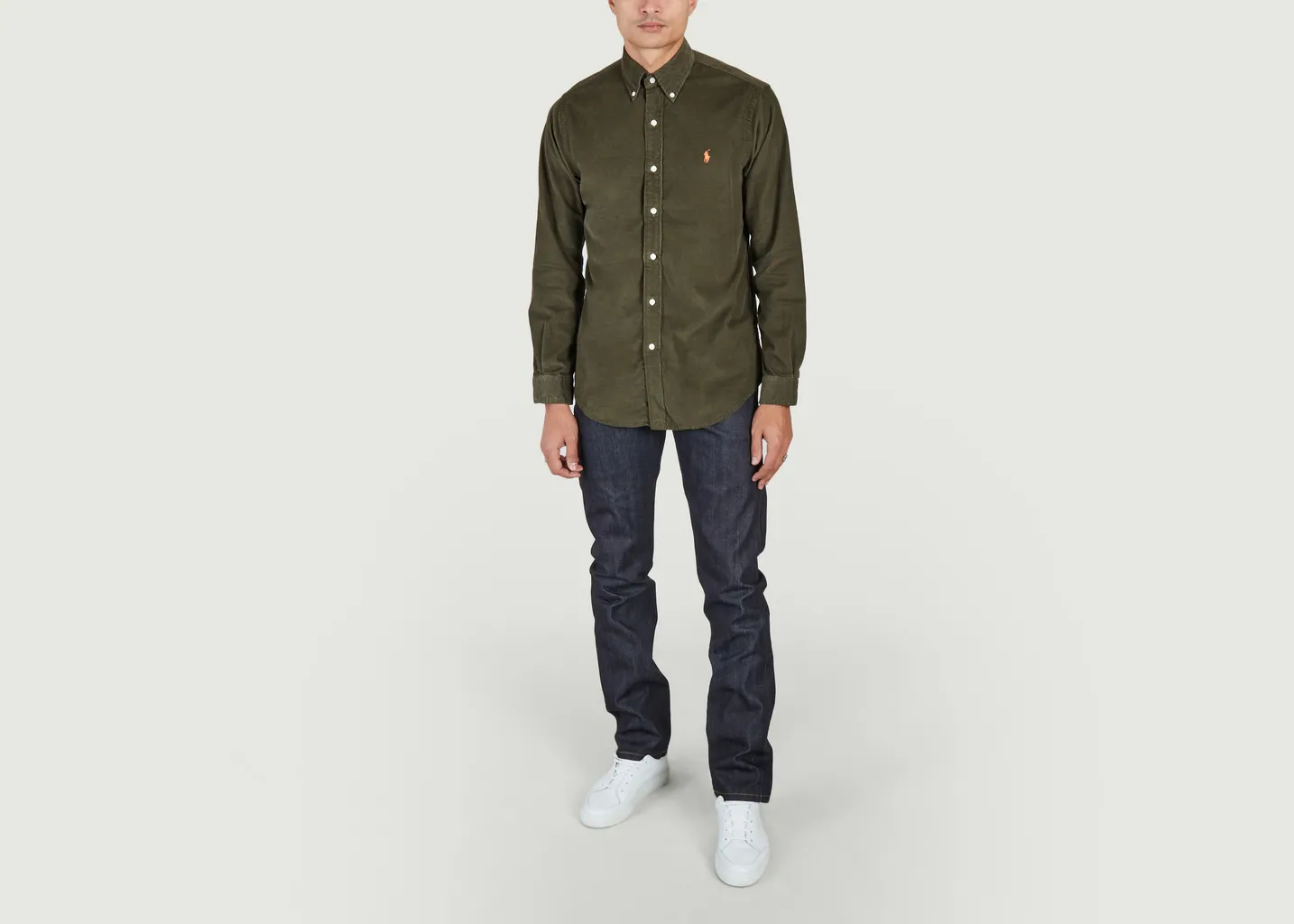 Chemise ajustée en velours côtelé Polo Ralph Lauren