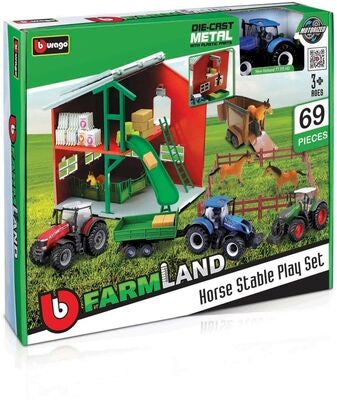 Bburago Farmland 1:43 Lekesett Stall