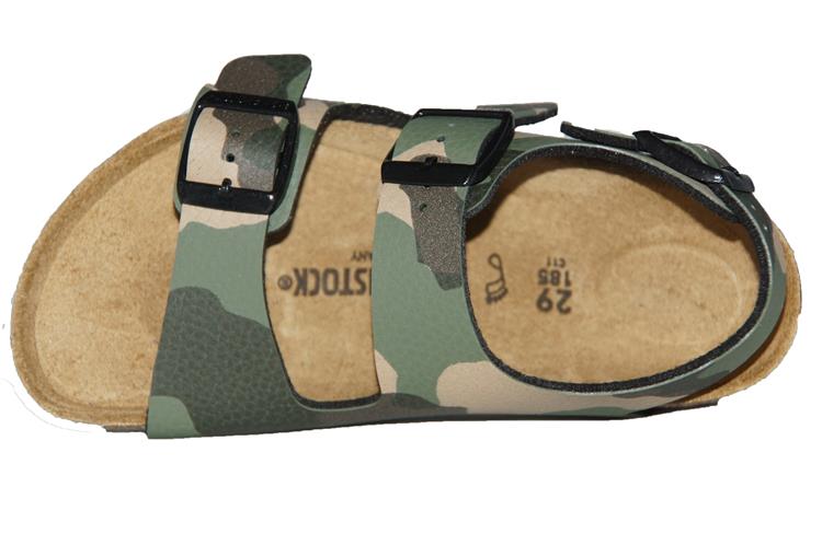 Birkenstock Milano Kinder Breed Desert Soil Camo Khaki (1017377)