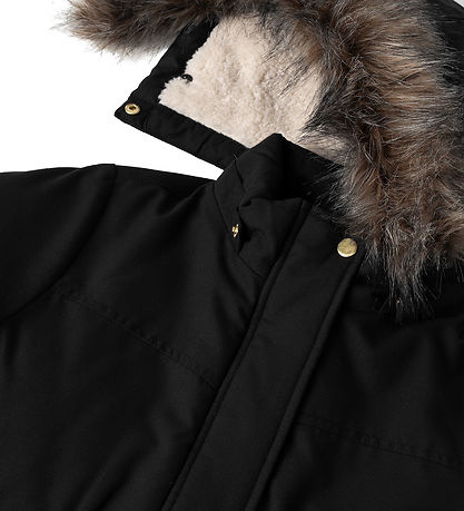 Name It Vinterjakke - NkfMaster05 Parka - Sort