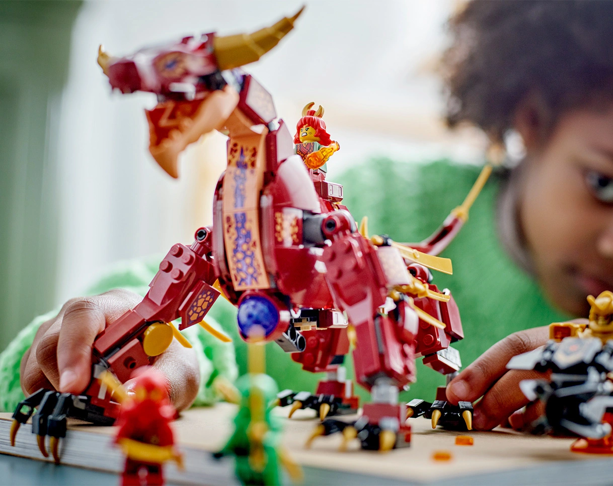 LEGO® NINJAGO 71793 Wyldfires Lavadrache