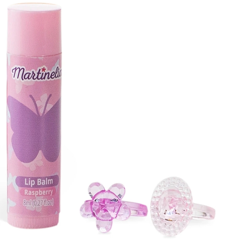 Martinelia Shimmer Wings Lip Balm & Ring Set