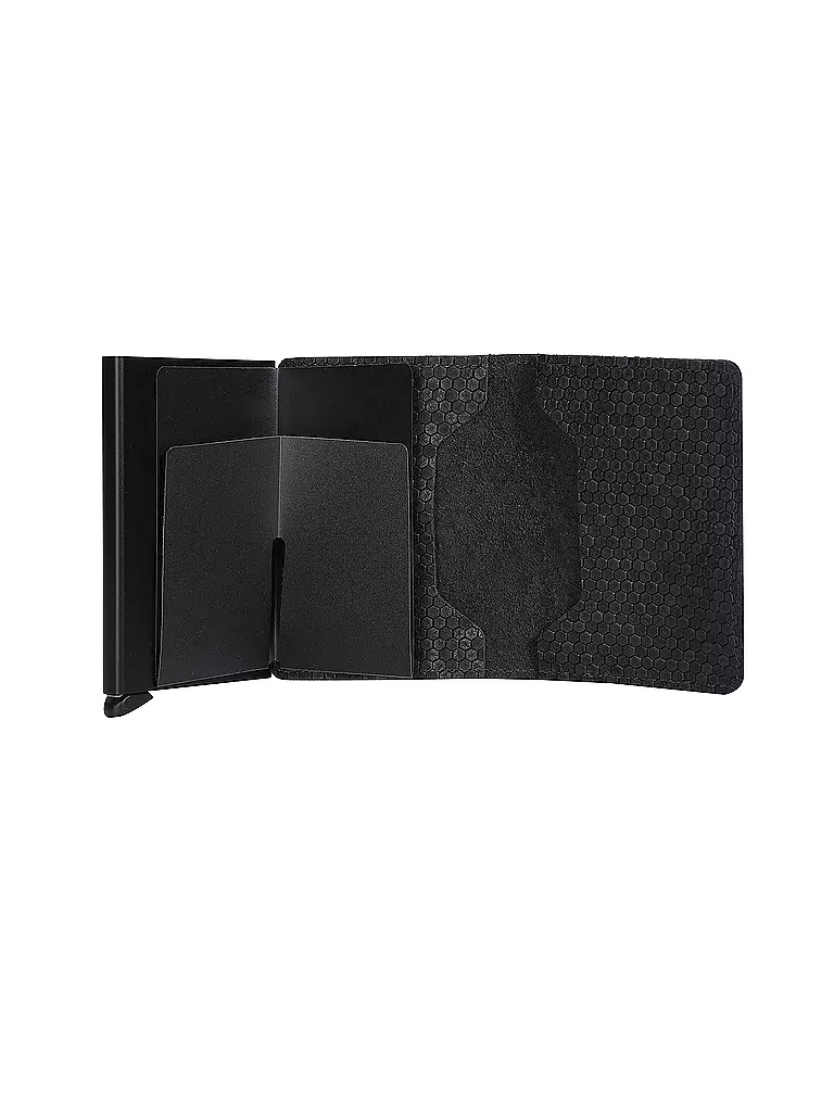 SECRID Slimwallet HEXAGON Black schwarz