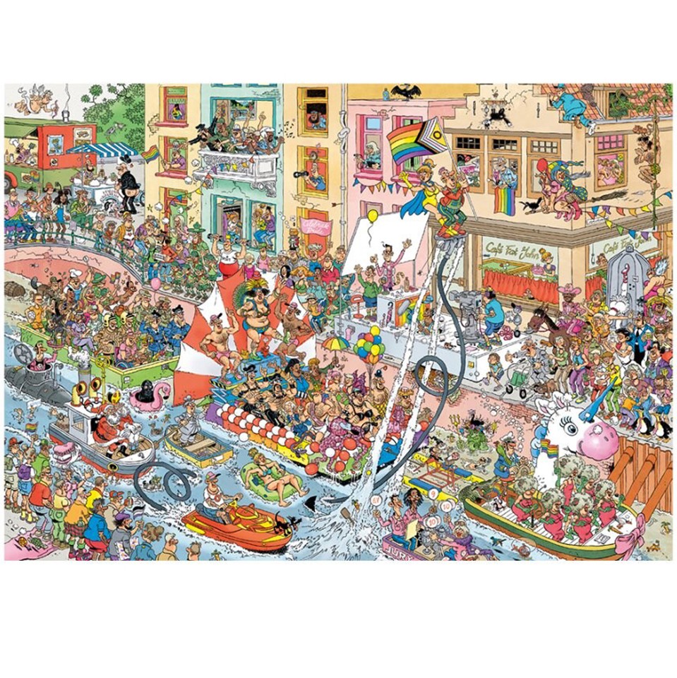 Jan van Haasteren - Celebrate Pride! (1000 brikker)