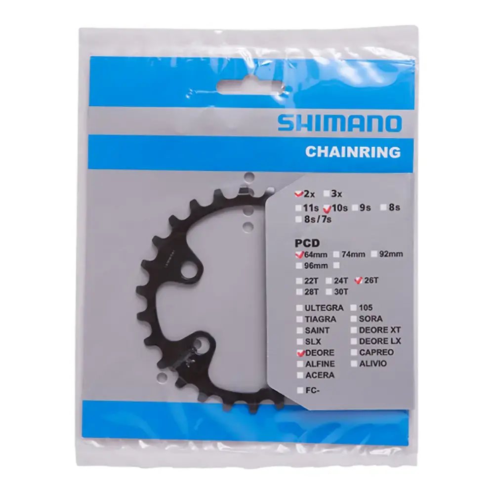 Shimano Deore FC-M6000 Kettingblad Binnen