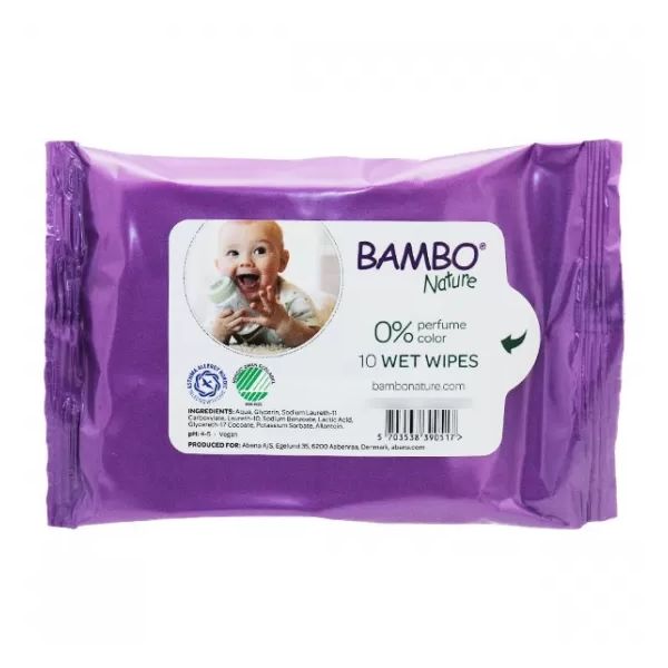 Bambo Nature Toalhitas x10