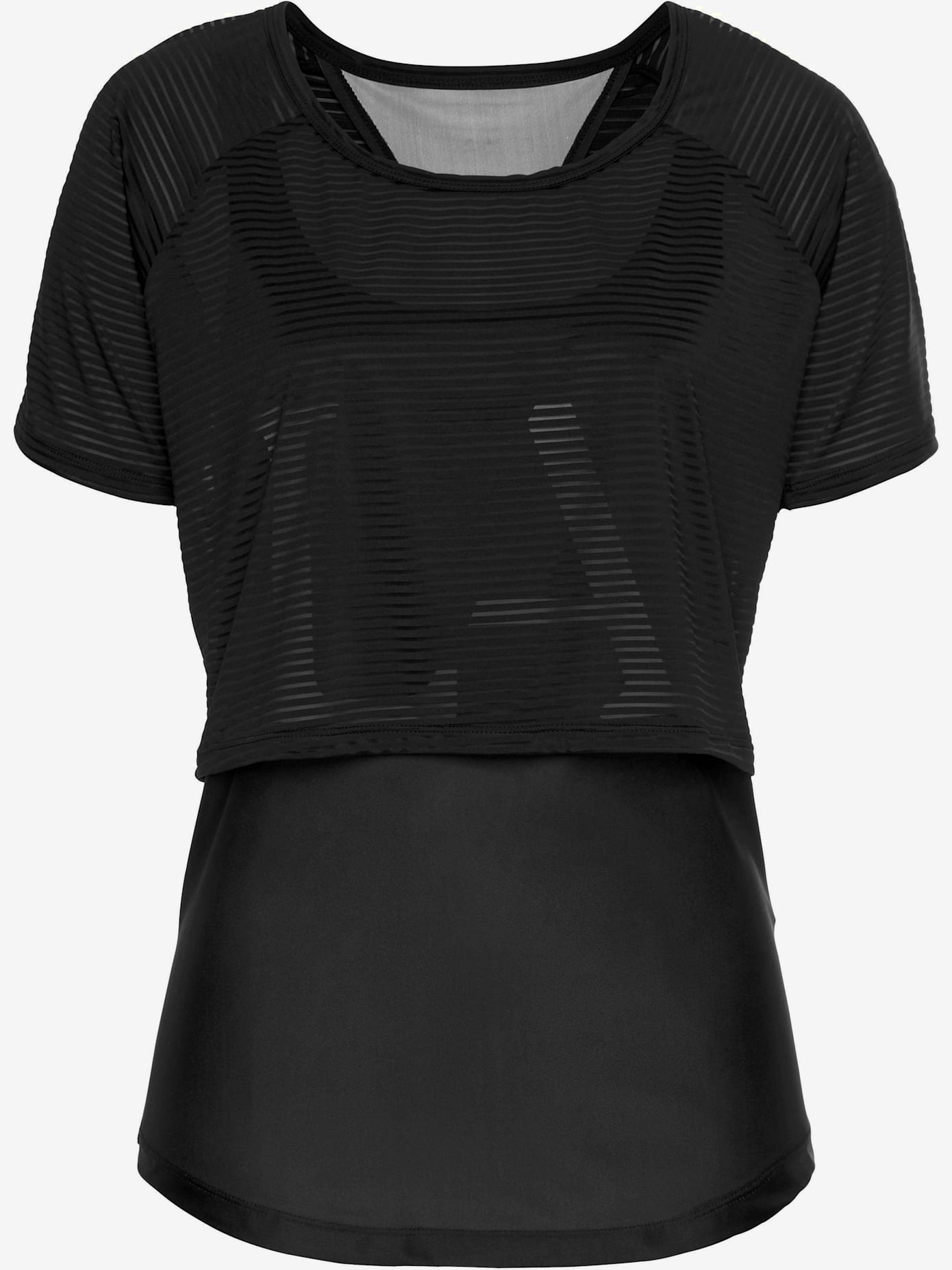 T-shirt d'extérieur t-shirt performance doublé