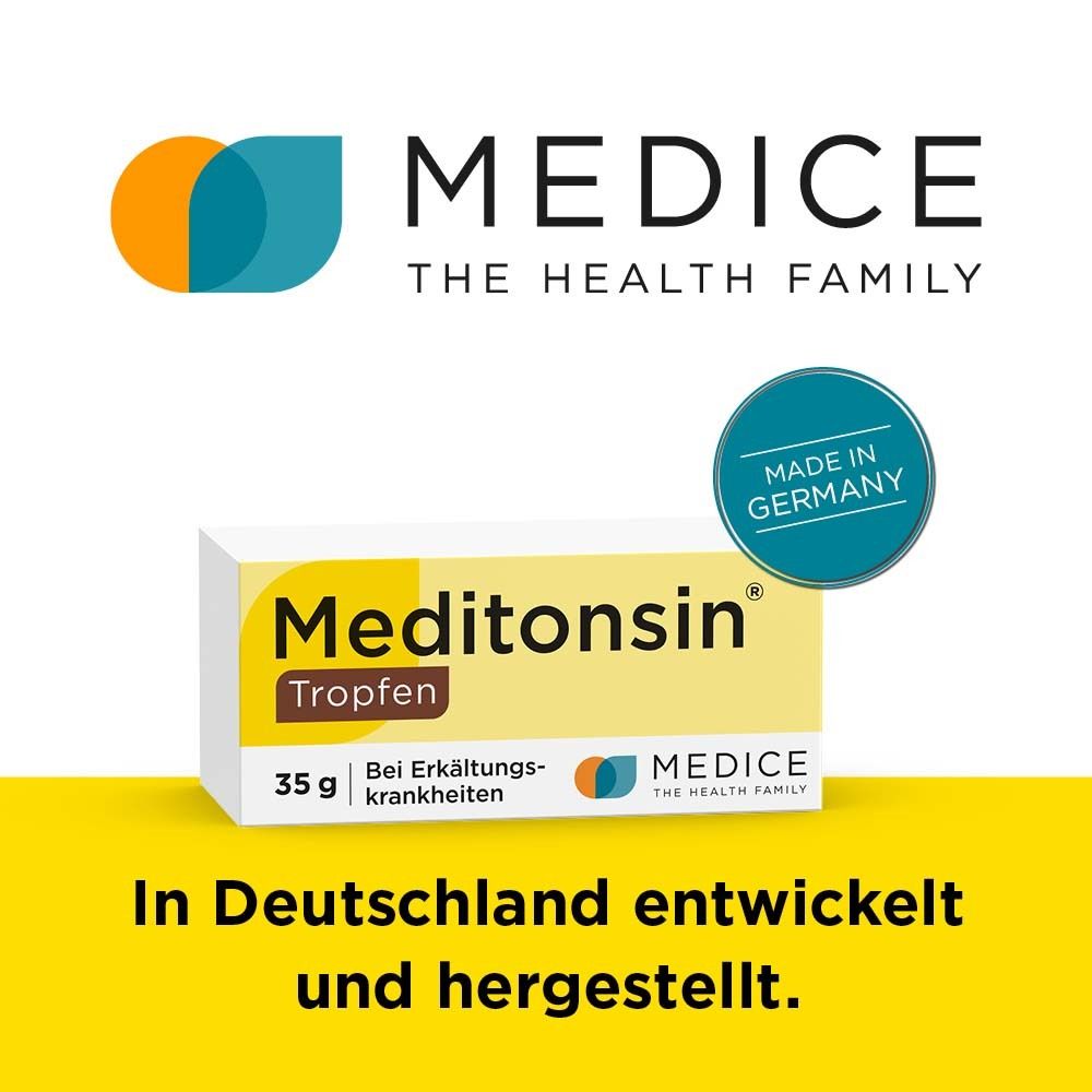 Meditonsin® Tropfen bei ersten Anzeichen einer Erkältung