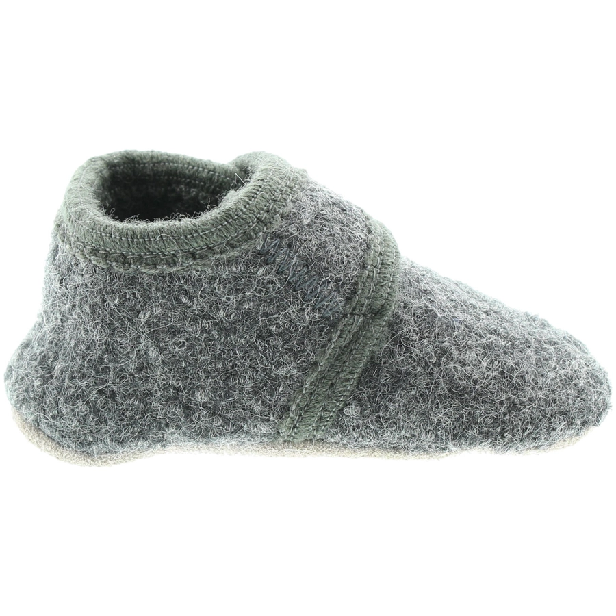 CeLaVi Woll Hausschuhe Deep Stone Grey