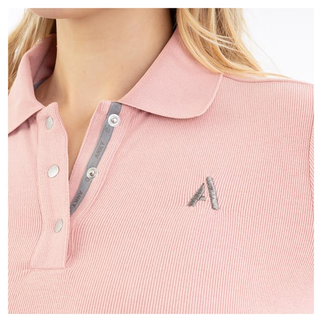 Polo ANKY Long Sleeve Roze
