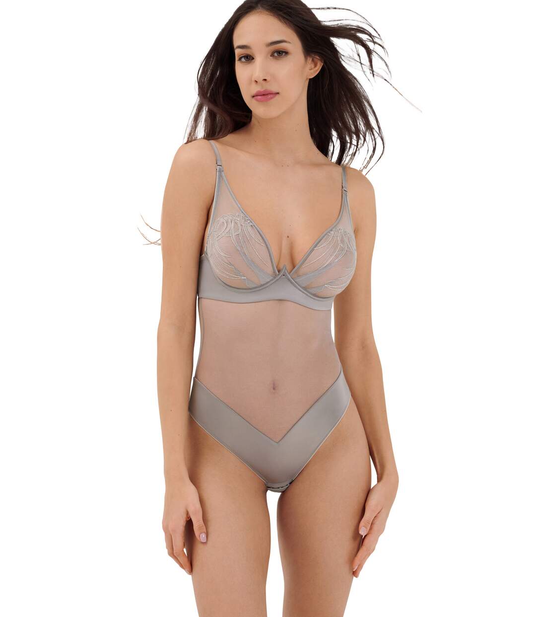 Body brésilien échancré armaturé multipositions Amaze Lisca