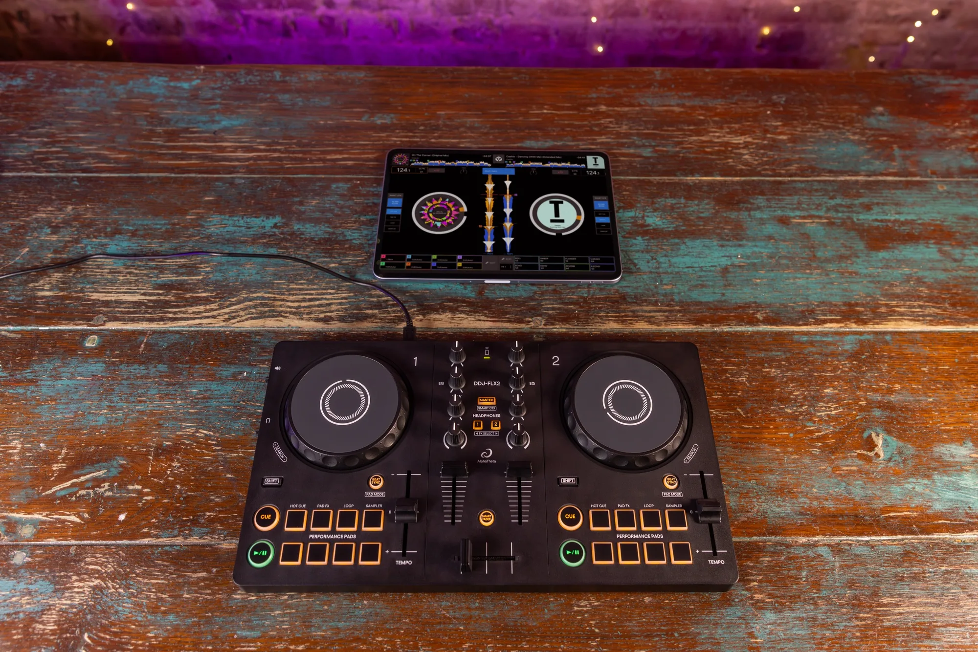 AlphaTheta DDJ-FLX2 Contrôleurs DJ