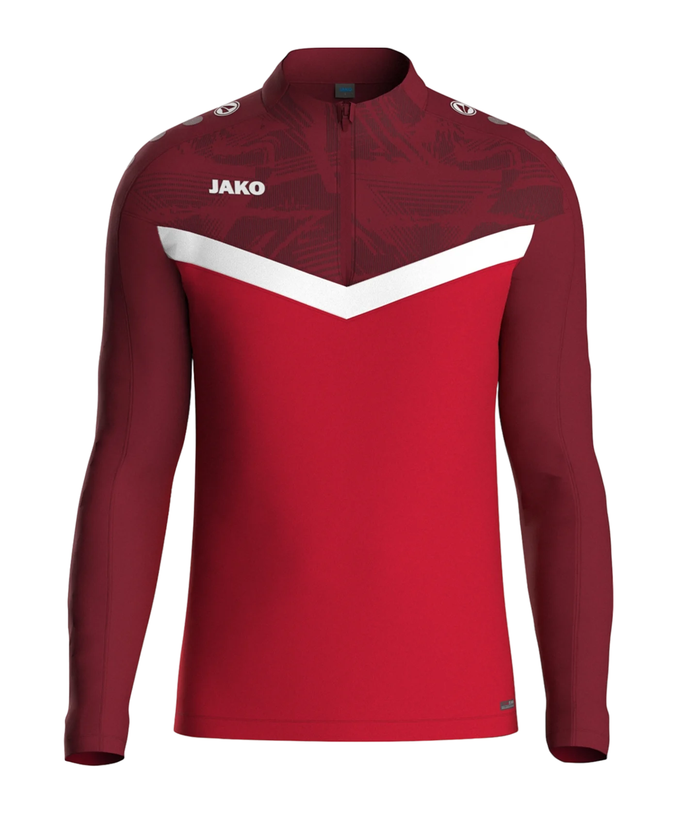 JAKO Iconic HalfZip Sweatshirt Rot F103