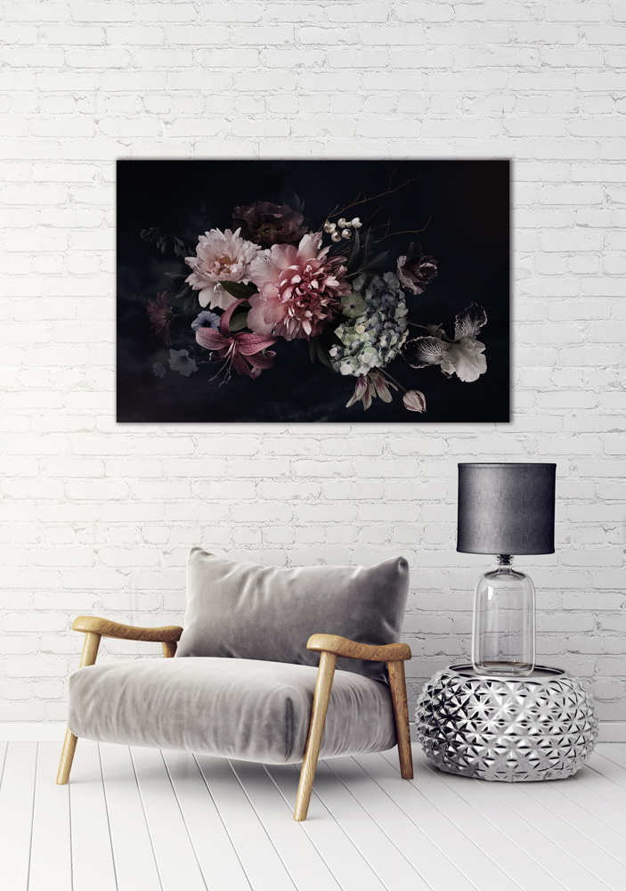 Akustikbild BLÜTENBOUQUET IV 80x120cm, 7kg