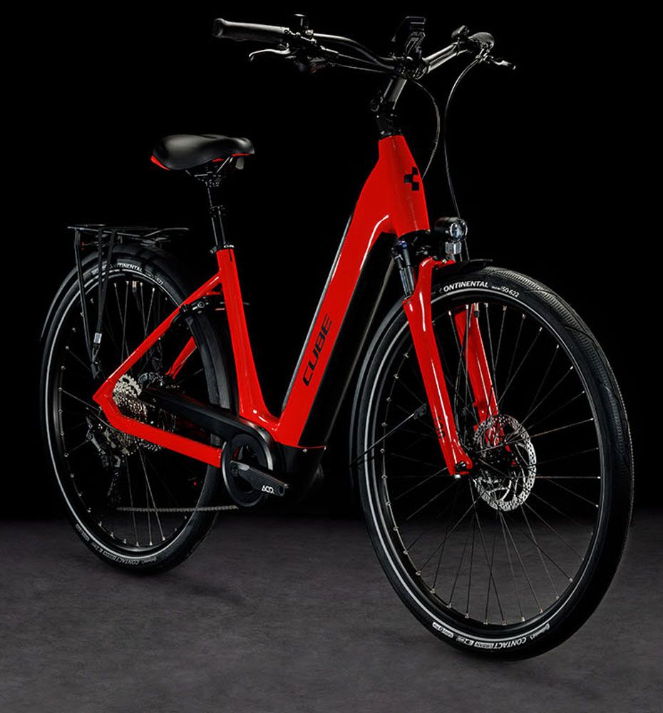 Cube Supreme Sport Hybrid Pro 625 Easy Entry red´n´black kaufen | Bike-Discount