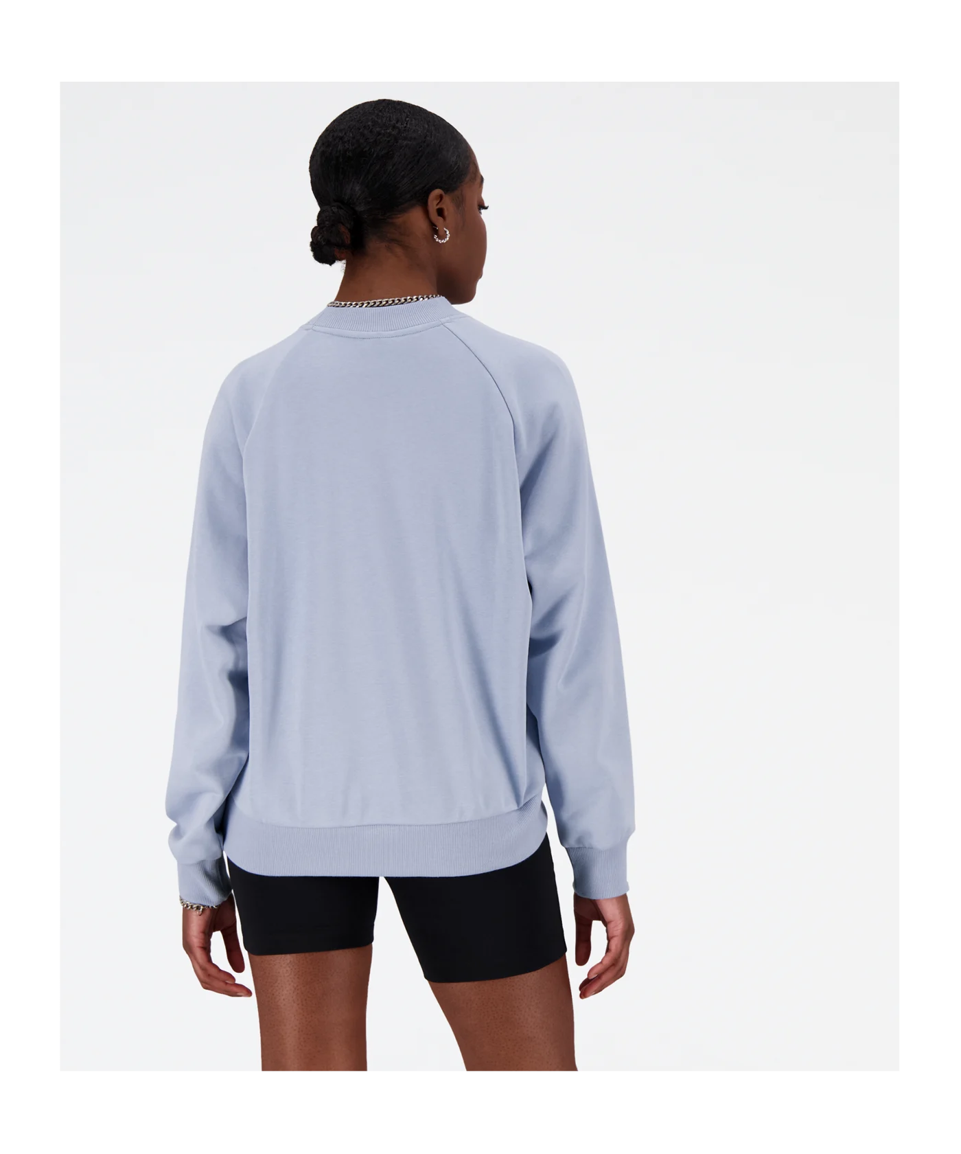 New Balance Essentials Sweatshirt Damen Grau FLAY