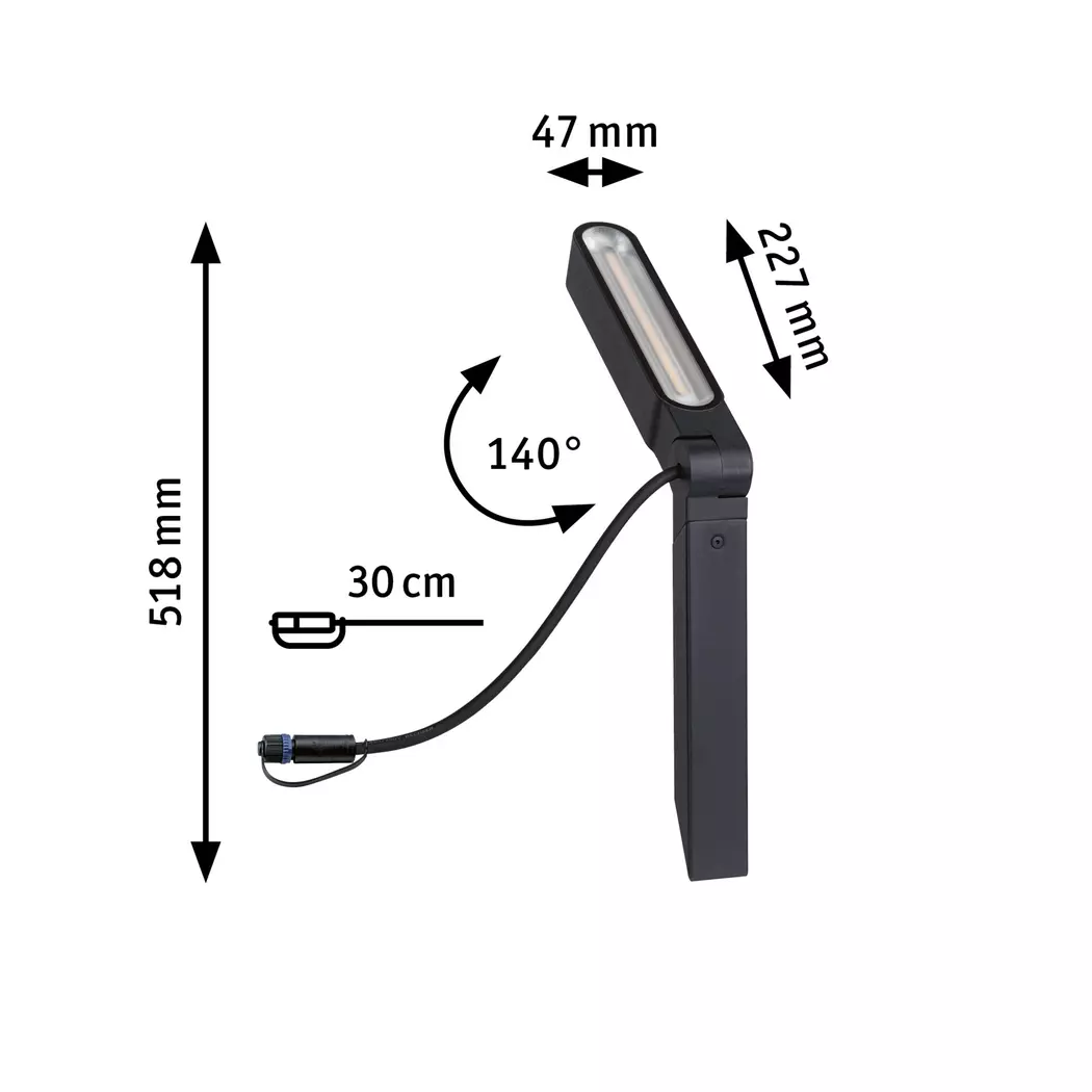 LED-Erdspieß Plug & Shine