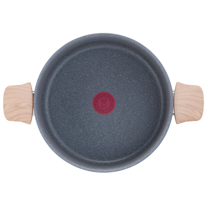 NATURAL FORCE Faitout Detox 24 cm + panier vapeur + couvercle