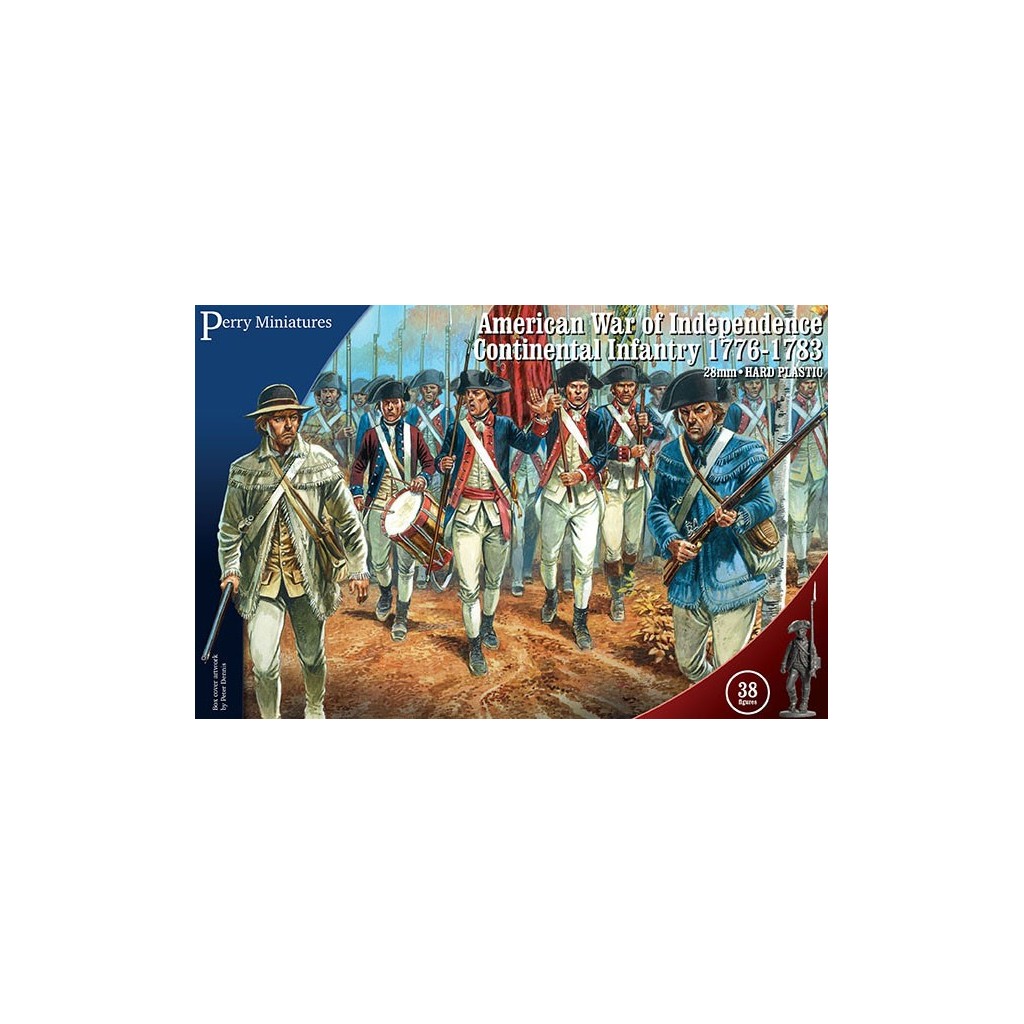 American War of Independence Continental Infantry 1776-1783
