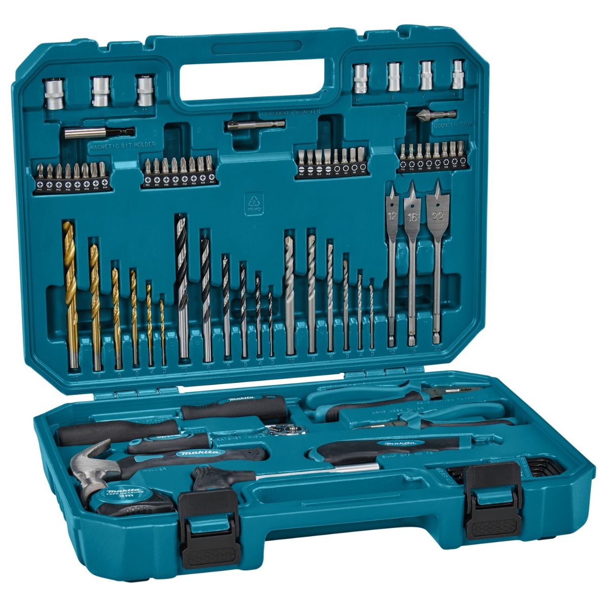Makita E-15104 Handgereedschapsset 80-delig in koffer