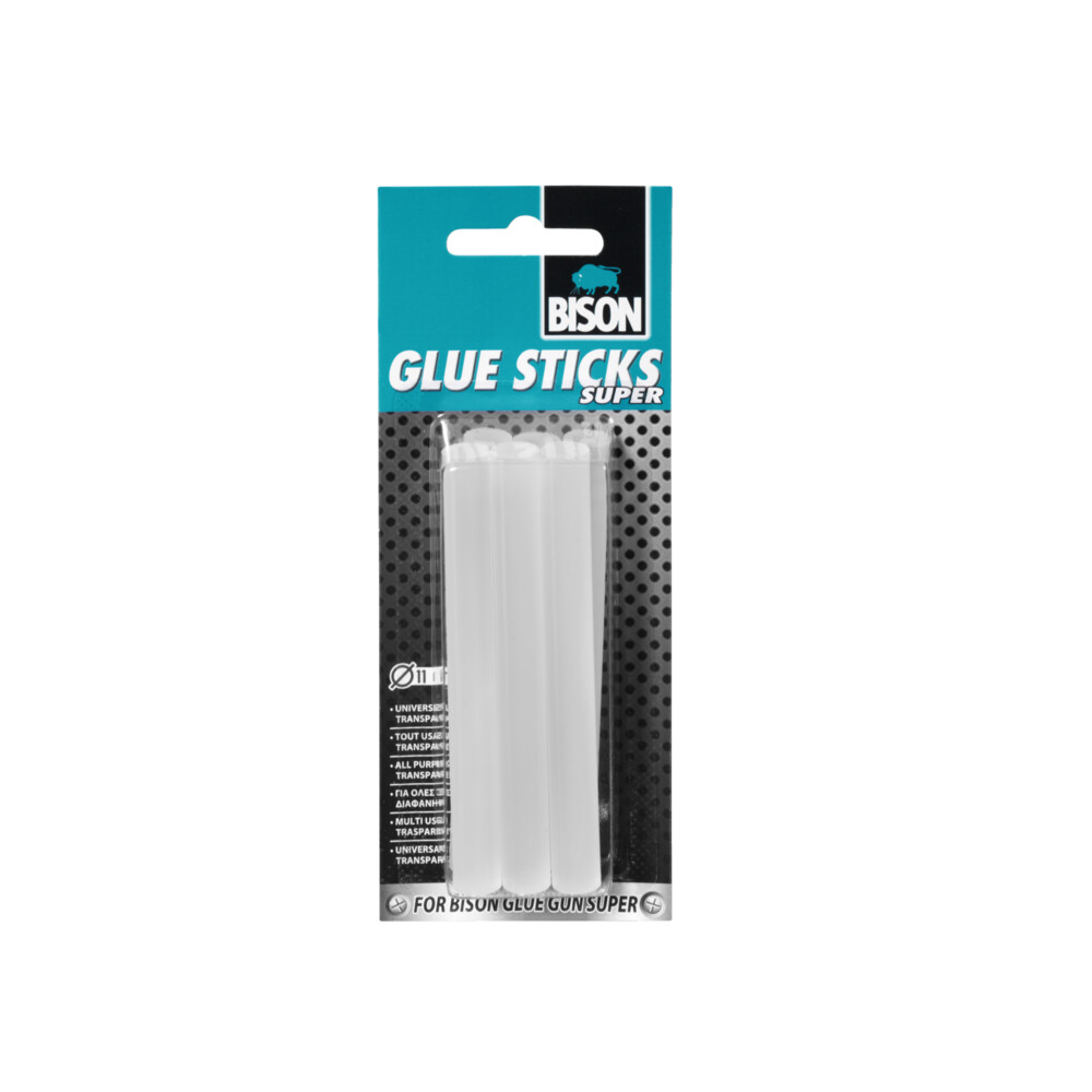 Bison Glue Sticks Super Blister 6 x 11 mm6 stuks